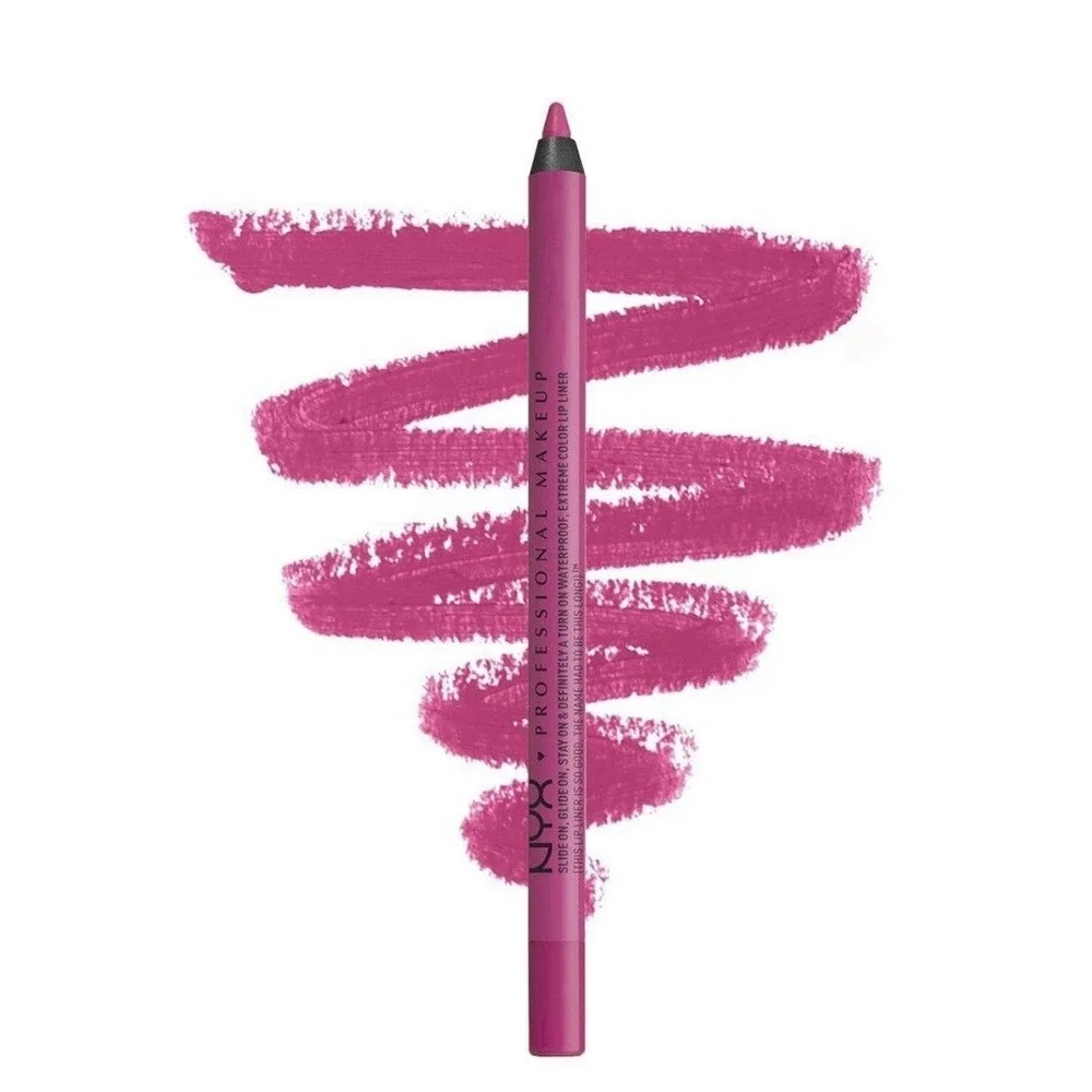 NYX Lip Liner Disco Rage Hot Pink SLLP13 Slide On Waterproof New